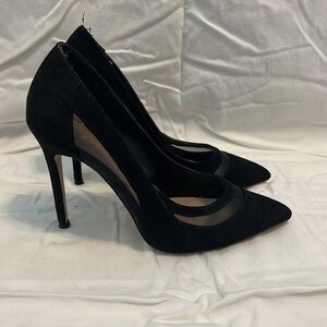 Black stilettos